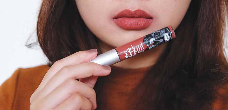 theBalm màu Trustworthy Son môi màu hồng đất