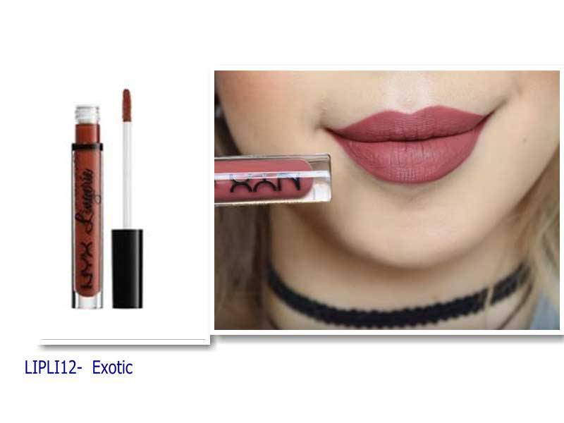NYX Lingerie màu Exotic Son môi màu hồng đất