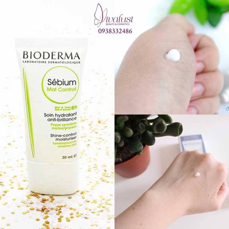 Kem dưỡng da kiềm dầu Bioderma Mat Control sẽ cho kết quả rõ rệt sau 7 ngày sử dụng Kem dưỡng da kiềm dầu Bioderma Mat Control