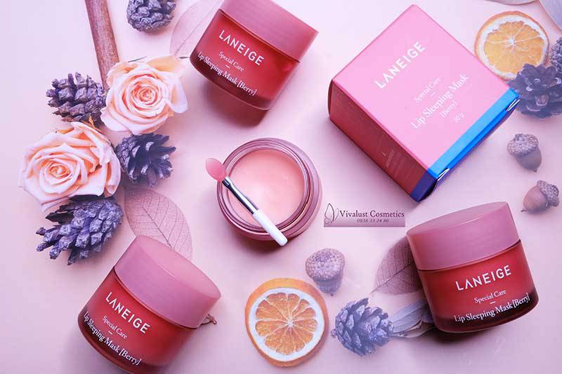 Mặt nạ ngủ dưỡng môi Laneige Lip Sleeping Mask - vị cứu tinh cho bờ môi khô nứt, bong tróc Mặt nạ ngủ dưỡng môi Laneige Lip Sleeping Mask