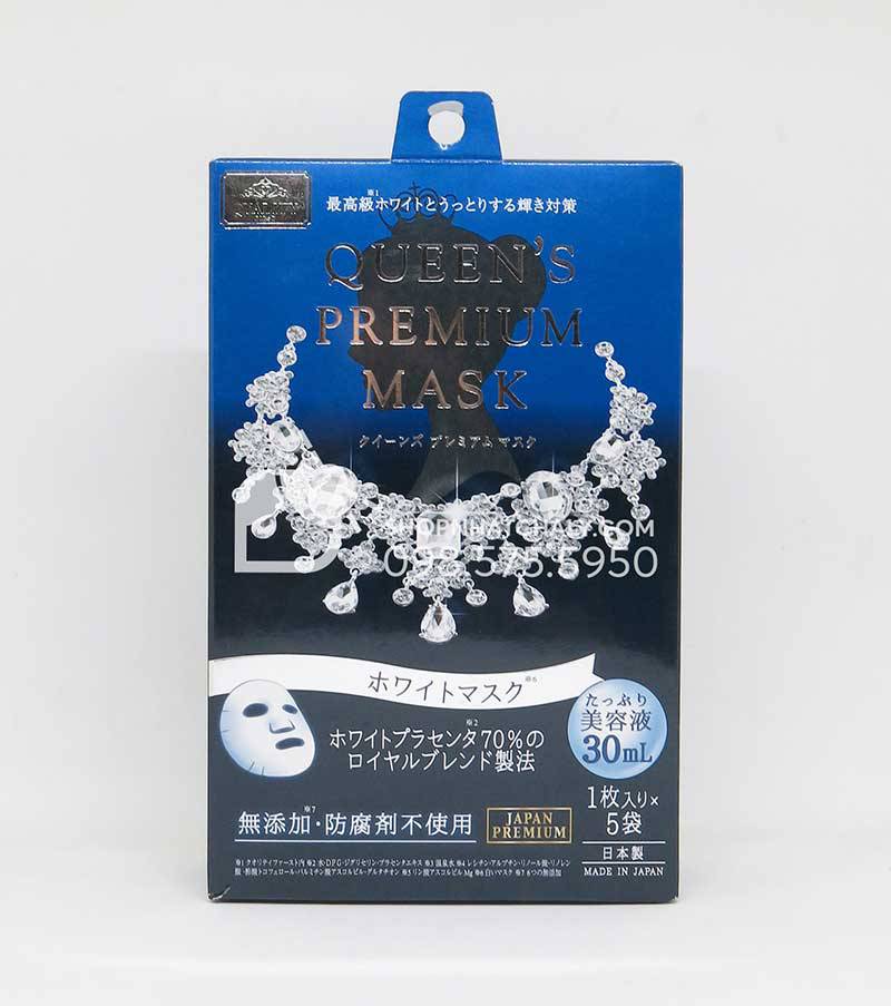 Mặt nạ Quality Queen’s Premium Mask xanh - Giúp da trắng mịn màng Mặt nạ Quality Queen’s Premium Mask xanh