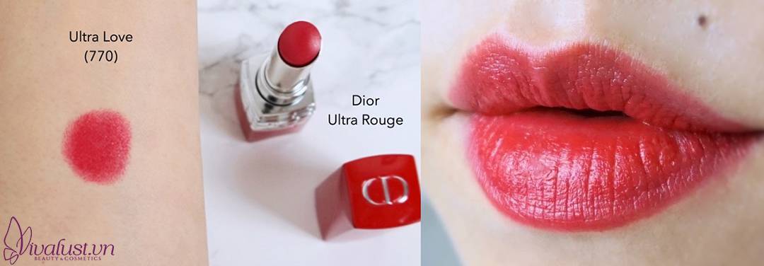 dior ultra rouge lipstick 770